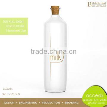 Craft Mini Glass Milk Bottles Wholesale Bottles photo-6