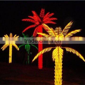 China wholesale high quality Christams holiday customized led palm tree christmas trees