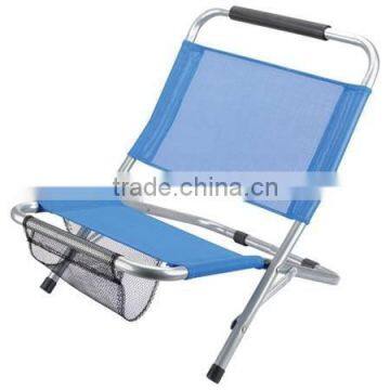 Outdoor 600D portable patio chair with steel tube