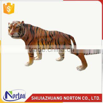 Customize fiberglass tiger sculpture for zoo decor NTRS-081LI