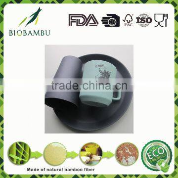 High Temperature Food Grade Portable Bambou Fiber Vaisselle photo-2