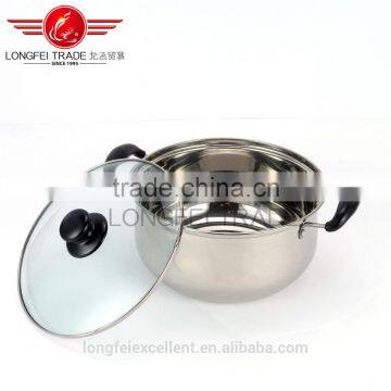 Zhejiang China Insulation Handle Cheap Best Quality Wholesale Stainless Steel American High Cookware Soup Pot photo-5