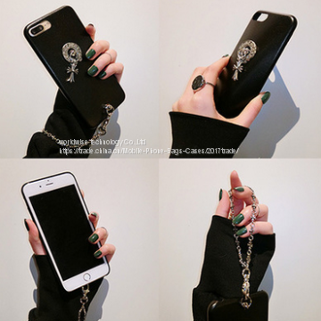 Imitation PU Leather Cell Phone Cover Case Mobile Phone Cases for IPhone7/7Plus/6/6s/6plus/6splus Soft Tpu Housing Shell photo-3