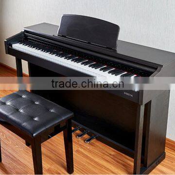 88 Touch Response Keys Three Pedal Digital Piano w/ Bench photo-3