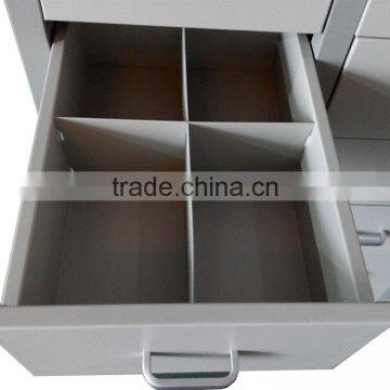 Customized Metal Lockable Medicine Cabinet on Wheels for Sale photo-4