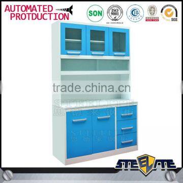 Cheap price kitchen cabinets blue kitchen cabinet for sale