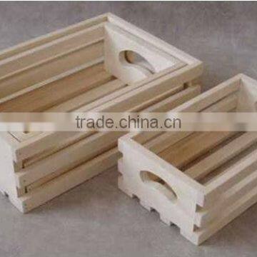 wooden Fruit and Vegetable crate ,Rack,wooden storage boxes & bins