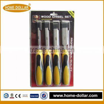 4pc Plastic handle chisel/Wood Chisel/wooden handle chisel