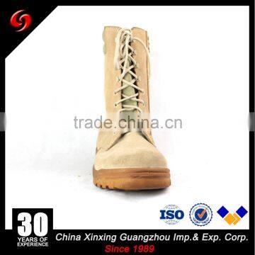 Waterproof Combat Military Boot, Suede Leather Military Boots With Zipper photo-2
