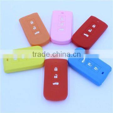 SILICONE CAR KEY COVER CASE, KEY JACKET for MITSUBISHI ASX LANCER SPORT OUTLANDER photo-5