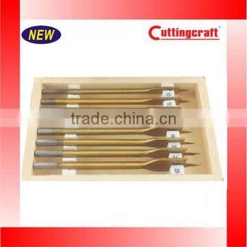 8 Pcs Flat Wood Core Drill Bit Set photo-2