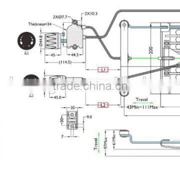 Car Seat Cable Assembly/Seat Backrest Adjustment Assembly photo-4