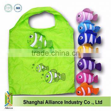 Cute Nemo Fish polyester foldable grocery shopping bag