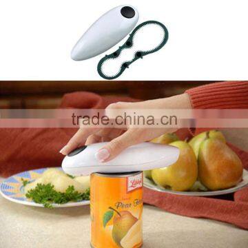 One Touch Automatic Can Jar Opener Tin Open Tool Cordless Battery Operated New