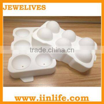 New promotional gift ideas silicone sphere 6 ice ball tray