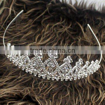 Fashion Rhinestone Cheap Bridal Hair Tiaras Princess Tiaras Halo H172-066 photo-2