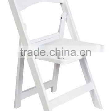 High Quality Banquet White Wedding Wood Folding Chairs for Party photo-4