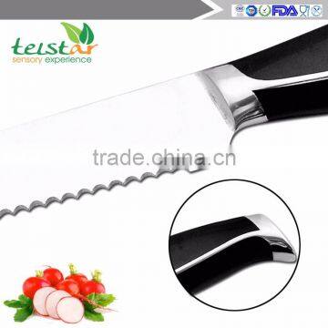 High-grade Wood Block of Woolly Family Kitchen Multi-function Stainless Steel Knife photo-3