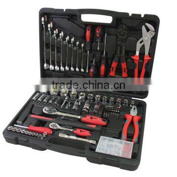 77 pcs 1/4"&1/2" 1 inch drive cr-v socket set