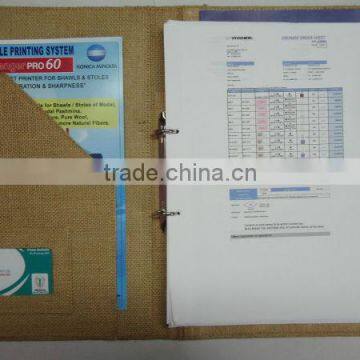 Conference Folder - Made From Eco Fabric Juco & Jute - Hiquality Organizer