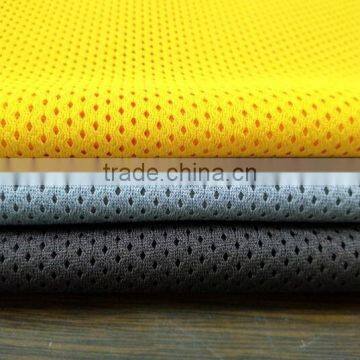 100% polyester tricot knit mesh