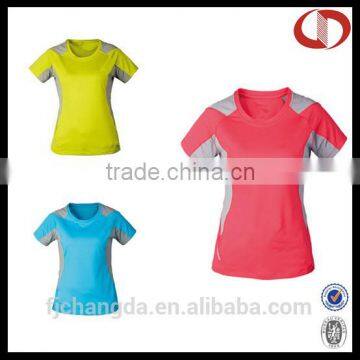 Cannda custom dri fit running shirts/t shirts from china