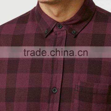Man Plaid Custom Cheap Flannel Shirt photo-2