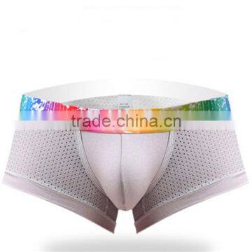 Best Selling Retail Mens Underwear Boxers With Breathable Holes Cueca Boxer Men Print Boxer Shorts photo-6