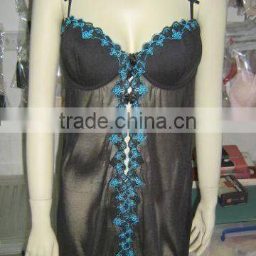 2015 Most Popular Fantastic Black Lace Transparent Camisole photo-2