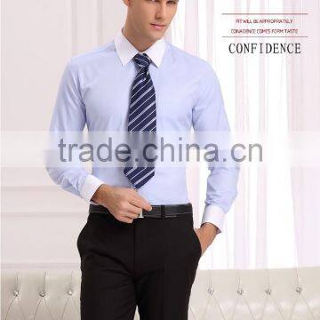 Men's Business Slim Fit Long Sleeve Shirt of Good Quality (DSHM104)