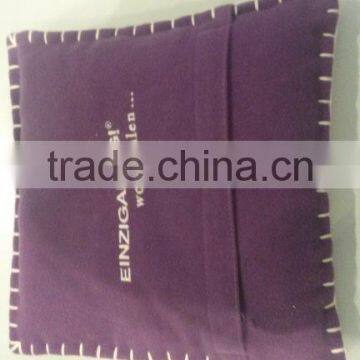 Customized Cherry Core Filling Cotton Canvas Pillow Cover photo-3