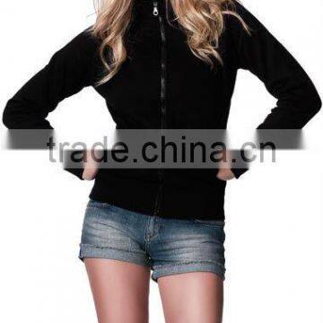 WOMEN'S SWEAT JACKET WITH POCKETS