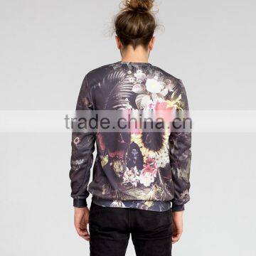 Unisex Autumn/winter Long Sleeve Crewneck Fleece Funny Couple Sweatshirt photo-6