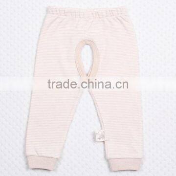 Wholesale organic cotton baby boys and girls opened pants