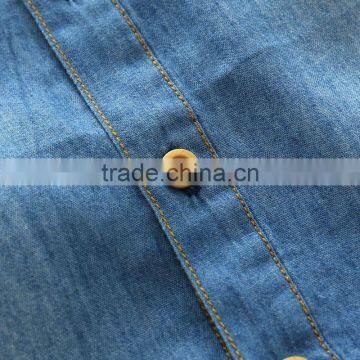 2017 Fashion Long Sleeve Shirt Kids Top Sale Denim Shirt Boy photo-5