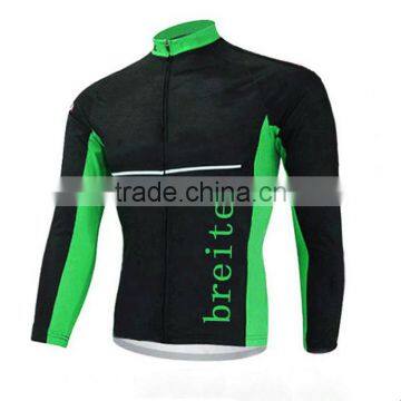 China Custom Wholesale Polyester Long Sleeve Specialized Cycling Jersey photo-3