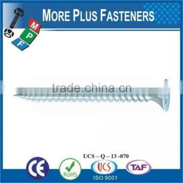 Made in Taiwan Yellow Zinc Black Phosphate Coarse Phillip Twin Fine Thread Zinc Drywall Screw photo-6