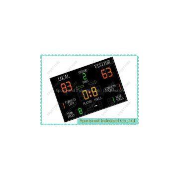 Electronic Basketball Gymnasium Scoreboard with wireless controller