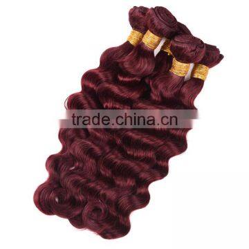 7A Grade Factory Price Virgin Indian Loose Deep 99J 100% Human Hair Indian Loose Wave photo-3