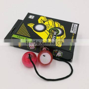 2017 Hot Sale Fashion Colorful Led YoYo Finger Ball Stress Release photo-3