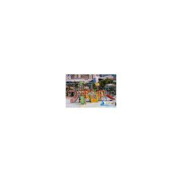 Fiberglass and Steel Pipe Water Slides