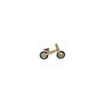 Children\'s Bicycles, Made of Solid Wood, Rubber Tire and Seat