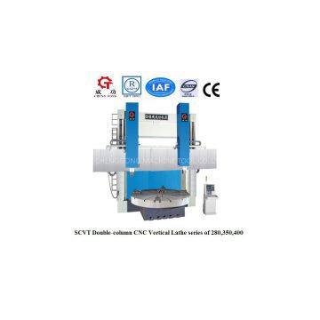 SCVT280H/W double column cnc vertical turning lathe machine