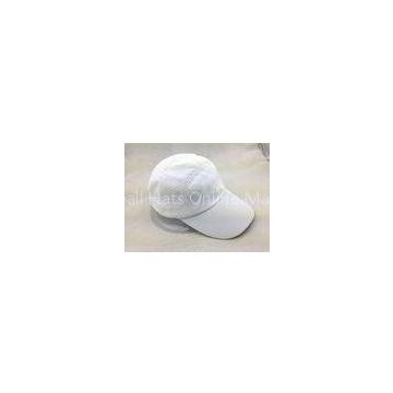 Polyester Dry Fit Mesh Running Hats 5 Panel Unstructured With Velcro