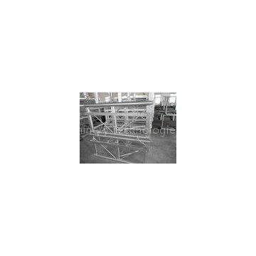 100m Construction Hoist Elevator Single Cage , 1000kg Capacity with Mast Hot-dip Galvanized
