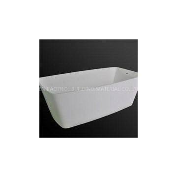 Rectangular solid surface bathtub BAT-003