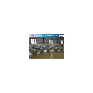 Mirror Ball Silver Giant Inflatable Holiday Decorations For Promoting Custom Made
