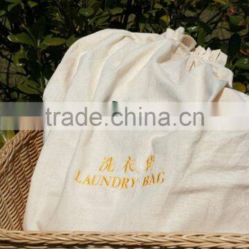 Manufacture Cheap 100% Cotton Hotel Laundry Bag photo-2