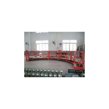 OEM Steel Red Arc High Working Powered Suspended Platform Cradle for Building Decoration