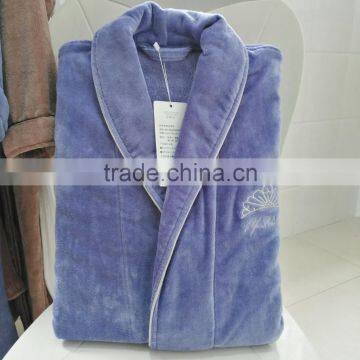 Plain Dyed Custom 100 Cotton Robe Lightweight photo-4
